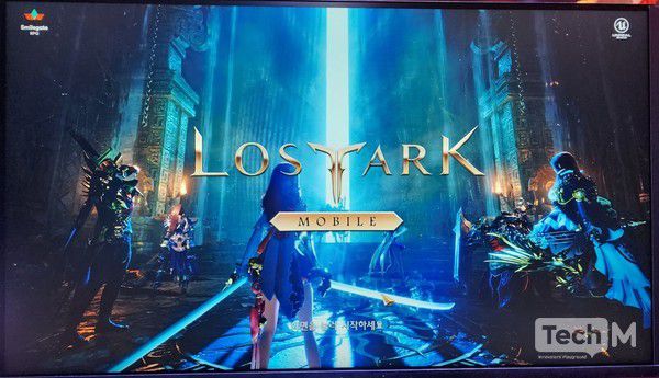 '로스트아크 모바일' 기본 화면. PC 환경에서 편리하게 즐길 수 있다. / 사진=조성준 기자