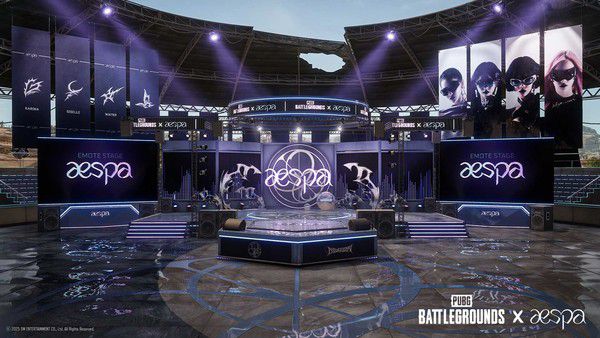 배틀그라운드와 에스파의 컬래버레이션 업데이트 이미지. / 사진=크래프톤 제공