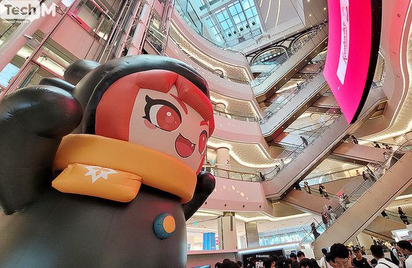 롯데월드몰에 마련된 넥슨 \'던파\' 팝업스토어. /사진=이소라 기자