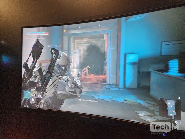 엔씨소프트 '신더시티' 시연 화면. / 사진=조성준 기자