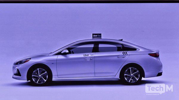 새로운 우버 택시 래핑 / 사진=배수현 기자