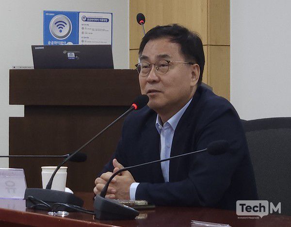 최형두 국민의힘 의원이 26일 국회의원회관에서 열린 '소버린·버티컬·피지컬 AI G3, 우리의 길은?' 정책토론회에 참석해 발언하고 있다. /사진=임경호 기자