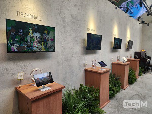 넥슨이 '마비노기 모바일'의 첫 번째 팝업 전시인 '모험가의 기록 展'을 서울 성수동에서 개최했다. / 사진=조성준 기자