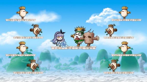 메이플키우기 신규 콘텐츠 '길드 수련장'. / 사진=넥슨 제공