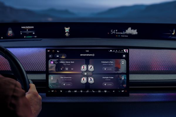 하만은 차량용 음향 설루션 '하만 레디 스트림쉐어'를 선보였다/사진=하만 제공