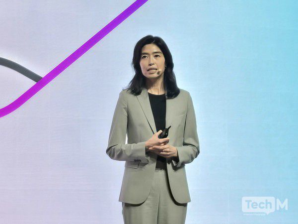 정신아 카카오 대표가 이프카카오(if kakao)25에서 세션을 발표하고 있다 / 사진=배수현 기자