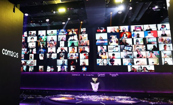 SWC2021 월드 파이널 랜선 응원전 [사진=컴투스]