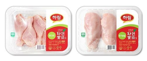 자연실록 무항생제 닭고기. [사진=하림]