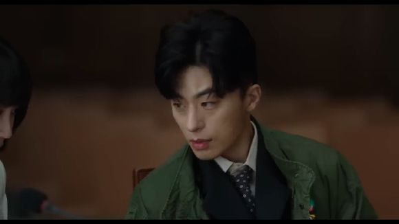 구교환이 특별출연한 '이상한 변호사 우영우' 9화 예고편 영상이 공개돼 관심을 모으고 있다. [사진='이상한 변호사 우영우' 9화 예고편 캡쳐]