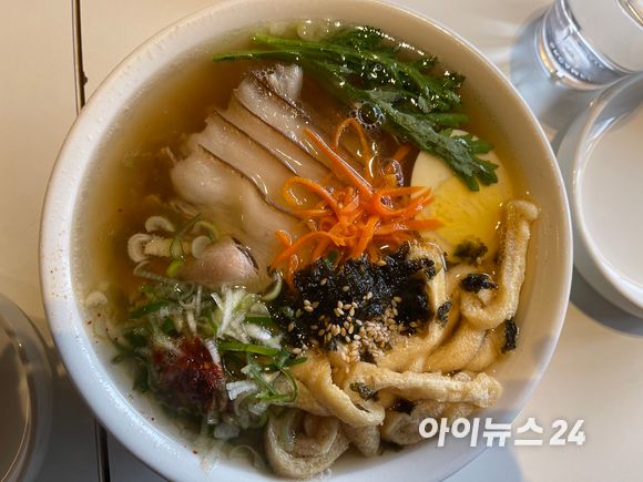 하연옥 마포점 거홍면. [사진=원성윤 기자]