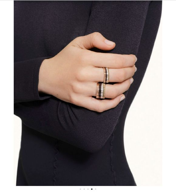 부쉐론 콰트로 클래식 스몰 링(위)과 라지 링(아래). [사진=부쉐론 홈페이지]