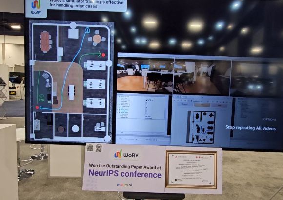 뉴립스에서 수상한 마음AI의 WoRV. [사진=정구민 국민대 교수]