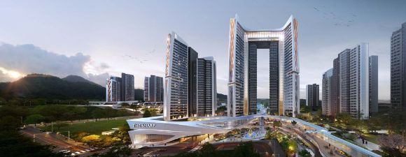 포스코이앤씨가 제안한 '더샵 마스터뷰' 전경 [사진=포스코이앤씨]