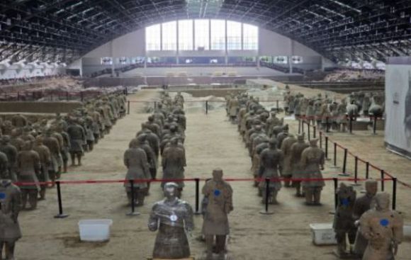 진시황제 무덤, 병마용. [사진=윤영선]