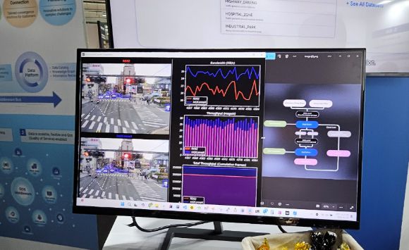 인텔렉투스의 인트투커넥트 구조 및 성능 설명. [사진=정구민 국민대 교수]