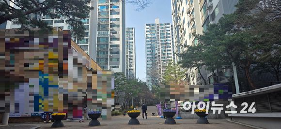 서울 광진구 광장동 광장현대파크빌10차 단지 전경. 2025.03.14 [사진=이수현 기자]