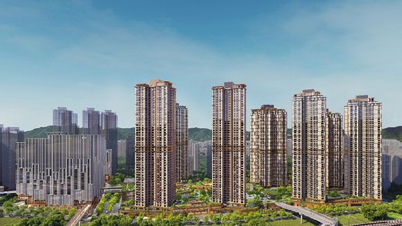 서울원 아이파크 투시도. HDC현대산업개발은 사업부지 내에 웰니스 레지던스를 조성한다. [사진=HDC현대산업개발]