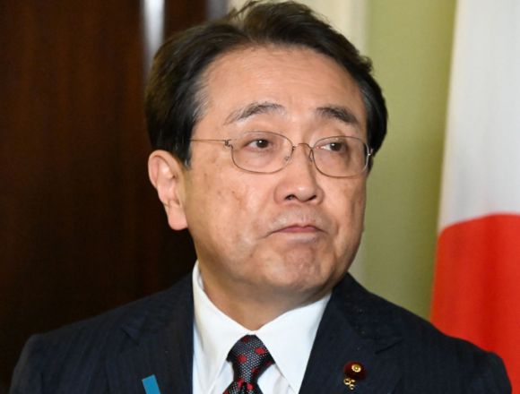 일본 재계에서는 일본 정부의 대응에 대한 불만의 목소리도 나온다. 사진은 아카자와 료세이 일본 경제재생상. [사진=AFP/연합뉴스]