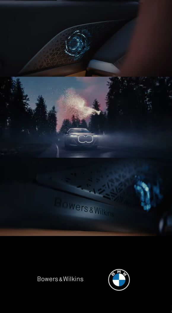바워스앤윌킨스(B&W)와 BMW의 차량용 스피커 협업 영상. [사진=바워스앤윌킨스 홈페이지]