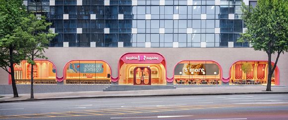 배스킨라빈스 청담점 전경. [사진=SPC]