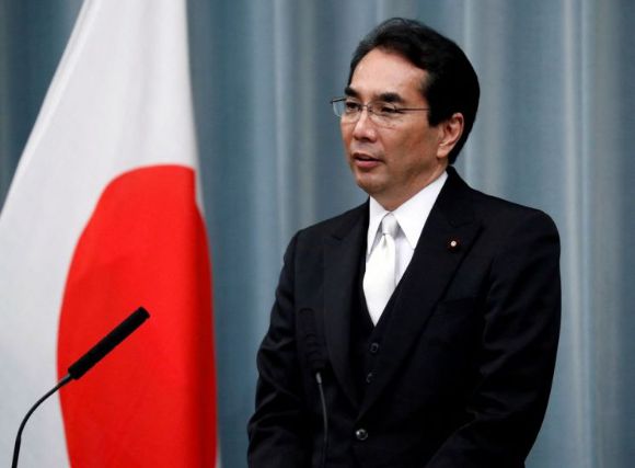 일본이 쌀값 폭등으로 어려움을 겪고 있는 가운데, 일본 농림수산상의 경솔한 발언이 도마 위에 올랐다. 사진은 에토 다쿠 일본 농림수산상. [사진=로이터/연합뉴스]