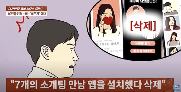10년 간 애지중지 키운 첫째 아이가 알고 보니 아내의 외도로 생긴 다른 남성의 아이라는 사실을 알게 된 남성의 하소연이 전해졌다. [사진=JTBC]