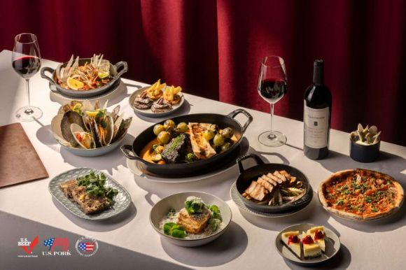 데이비드리와 선보이는 시그니처 메뉴. [사진=반얀트리서울]