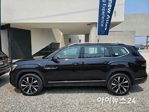 폭스바겐 '신형 아틀라스' 측면. [사진=김종성 기자]