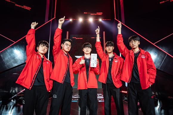 2025 LCK MSI 대표 선발전 4라운드와 최종전에서 승리한 T1. [사진=LCK]