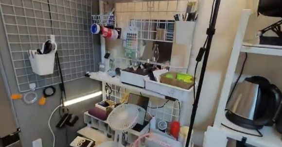 남성전용 수면방의 업소 내부 사진 [사진=은평경찰서]