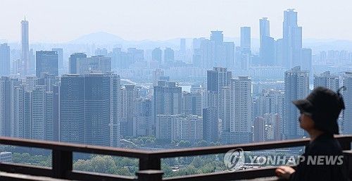 용산 일대 아파트 단지.