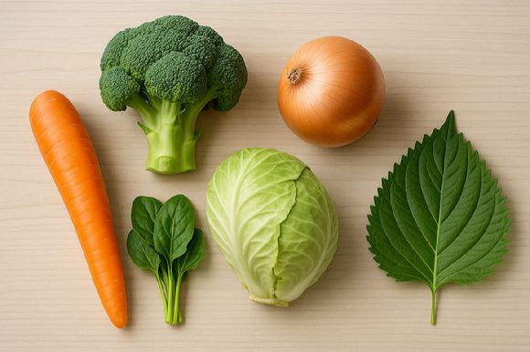 기본적으로 수용성·불용성 식이섬유가 함유된 채소를 섭취하는 것이 혈당 조절에 좋다. 사진은 AI로 생성한 이미지. [사진=챗GPT]