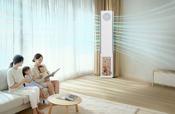 사진은 ‘LG 휘센 오브제컬렉션 뷰I 프로’ 신제품. [사진=LG전자]