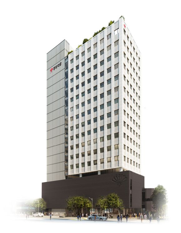 동화약품 서울 순화동 신사옥 '빌딩1897' 조감도. [사진=동화약품 제공]