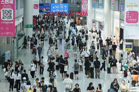 인천국제공항 1터미널 면세점 전경. [사진=연합뉴스]