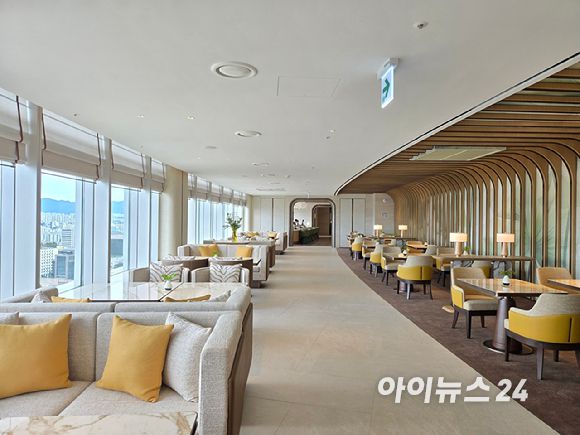 클럽 라운지. [사진=박은경 기자]