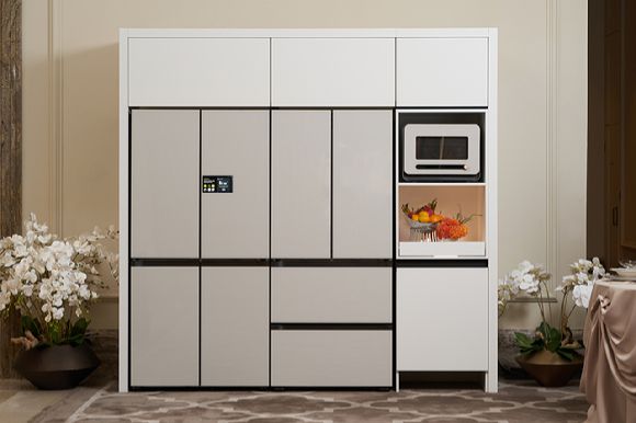 삼성전자가 27일 인천 파라다이스시티에서 열린 '라 리스트(La Liste) 2026' 시상식에서 주방 경험을 혁신하는 다양한 비스포크 AI 가전을 선보였다. [사진=삼성전자]