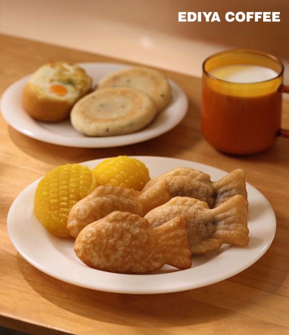 이디야 겨울 간식 4종. [사진=이디야커피]