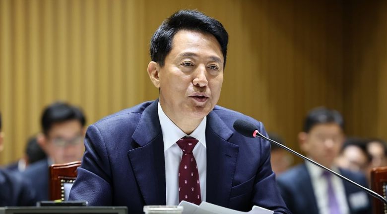오세훈 서울시장이 20일 서울시청에서 열린 서울시에 대한 국회 국토교통위원회 국정감사에서 위원들의 질의에 답하고 있다. 2025.10.20 [사진=연합뉴스]