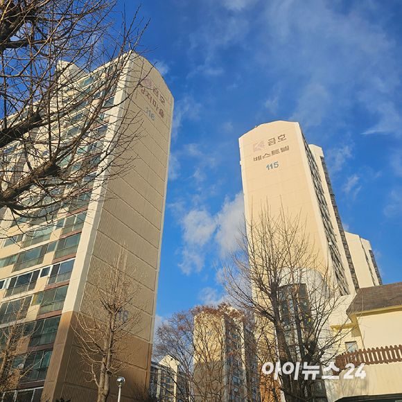 1기 신도시 분당신도시 양지마을 금호1단지 아파트 전경. 2025.12.19 [사진=이효정 기자 ]