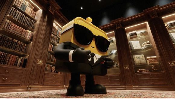 '하빔이'가 미션을 받으면 '에이전트 660'으로 변신한다. [사진=SK하이닉스]