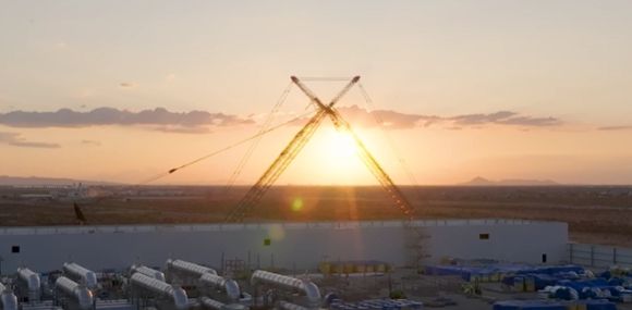 LG에너지솔루션의 애리조나 공장 전경. [사진=LG에너지솔루션 링크드인 캡처]