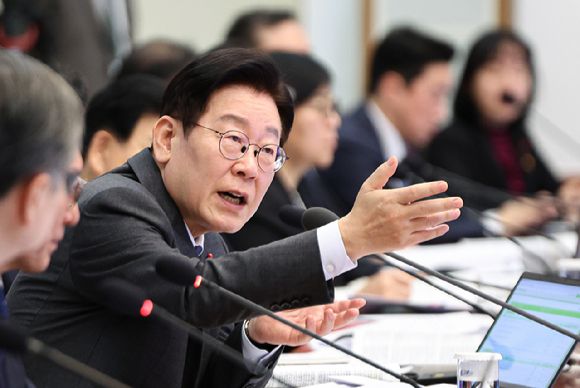 이재명 대통령이 20일 청와대에서 열린 국무회의에서 발언하고 있다. 2026.1.20 [청와대통신사진기자단] [사진=연합뉴스]