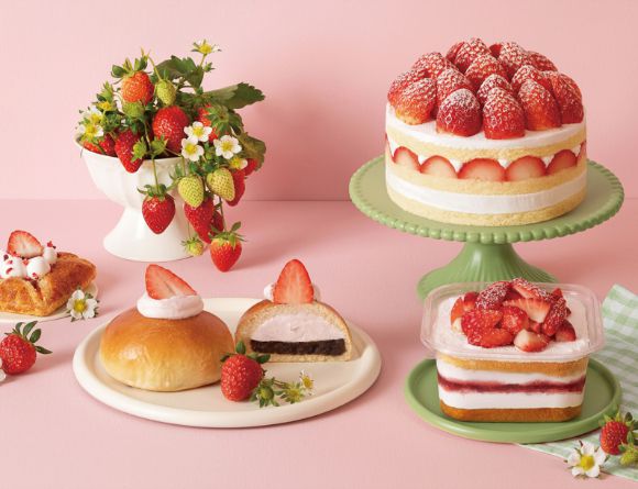 신세계푸드 논산딸기 디저트. [사진=신세계푸드]