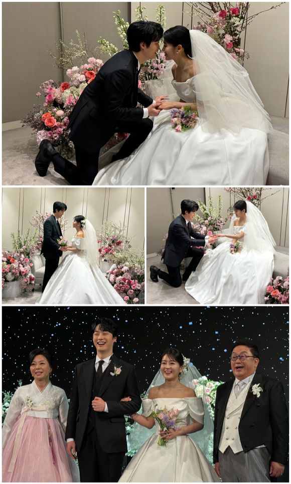이용식의 딸 이수민과 원혁이 2일 결혼식을 올린다. [사진=TV CHOSUN]