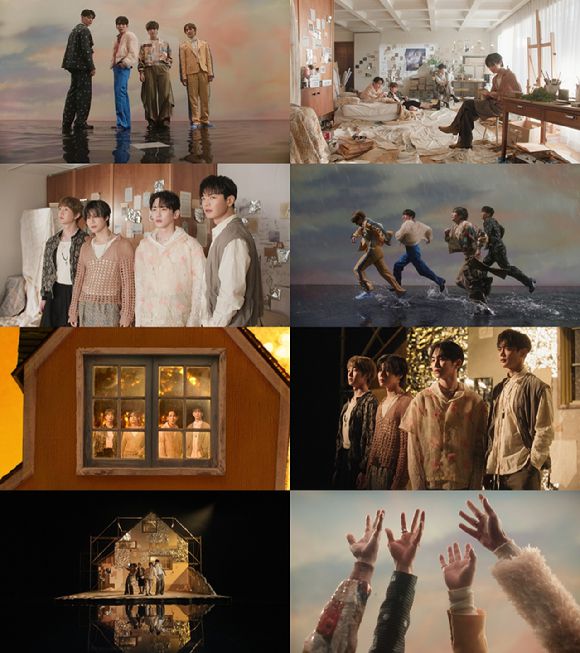 샤이니 싱글 타이틀 곡 'Poet Artist' 뮤직비디오 [사진=SM엔터테인먼트]