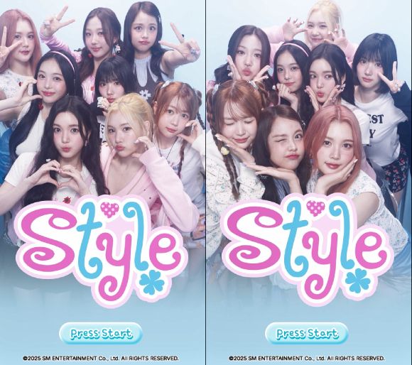 하츠투하츠 새 싱글 'STYLE' 웹사이트 이미지 [사진=SM엔터테인먼트]