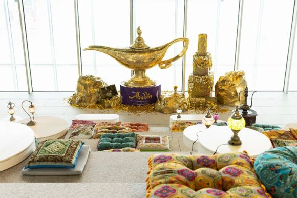 뮤지컬 <알라딘> X 피아크 매직 램프 POP-UP존 [사진= 에스앤코]