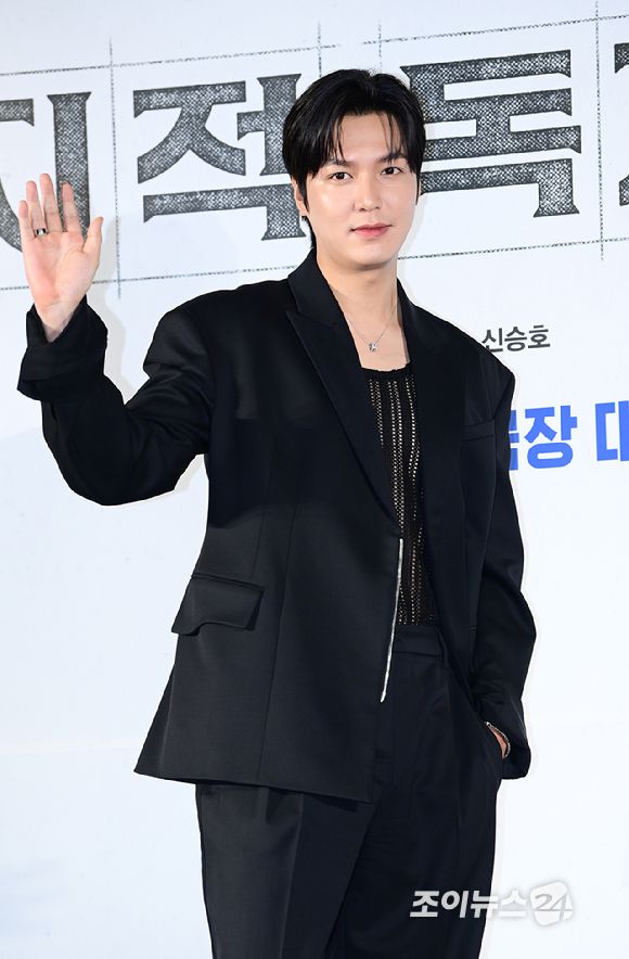 배우 이민호가 17일 오전 서울 광진구 자양동 롯데시네마 건대입구점에서 열린 영화 '전지적 독자 시점'(감독 김병우) 제작보고회에 참석하고 있다. [사진=정소희 기자]