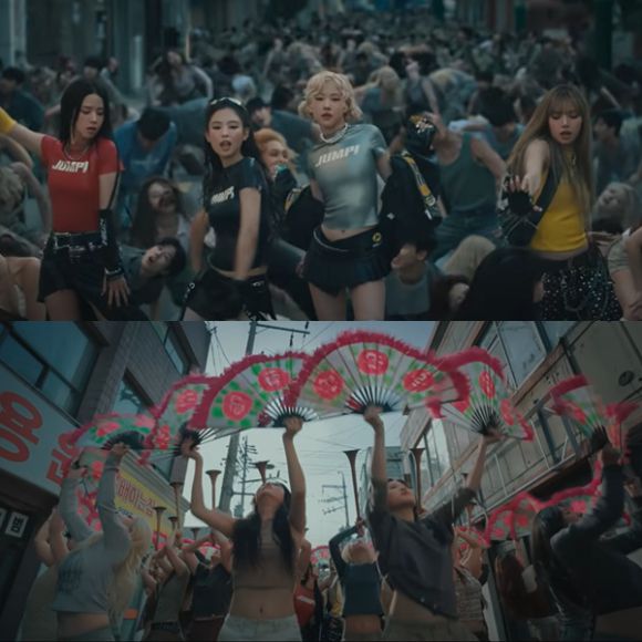 블랙핑크  '뛰어(JUMP)' 뮤직비디오. [사진=뮤직비디오 캡처]